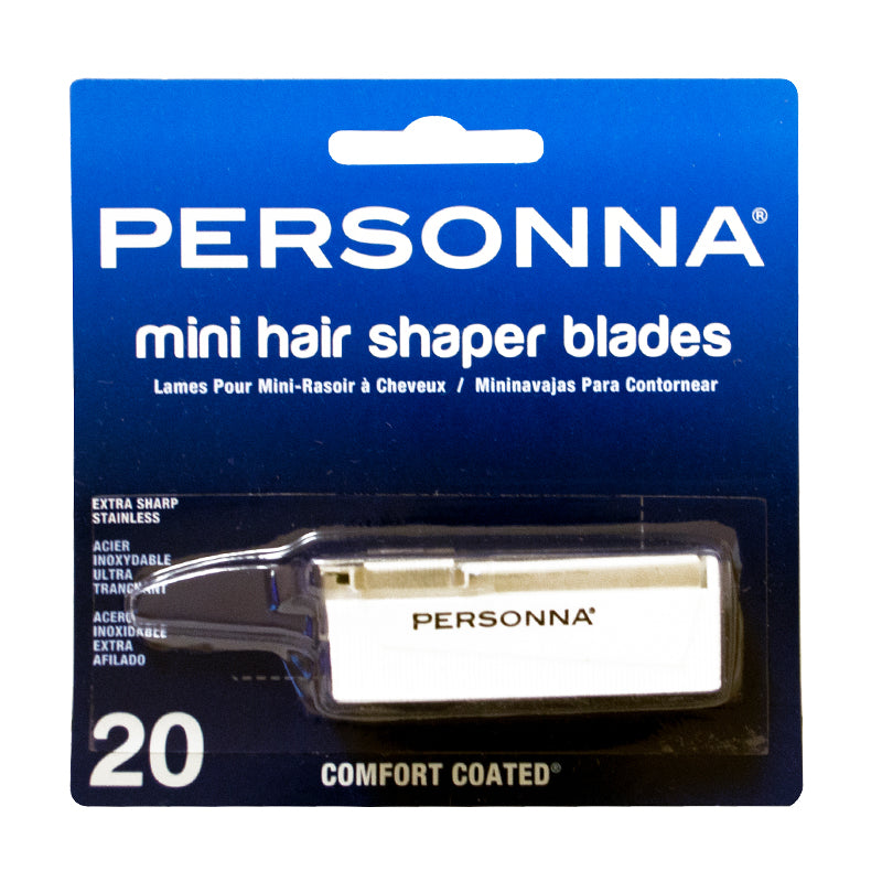 Personna Mini Hair Shaper Blades 20Pc