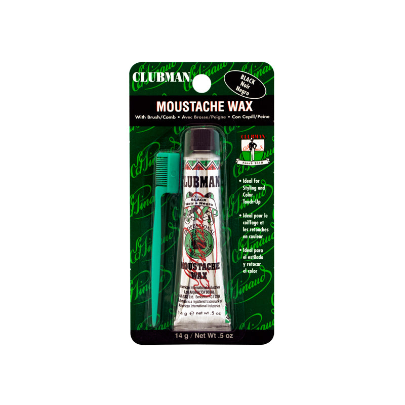 Clubman Pinaud Moustache Wax Black 0.5