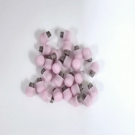 2.5mm Bumper Steel and Pink Silicone (pkg of 50)