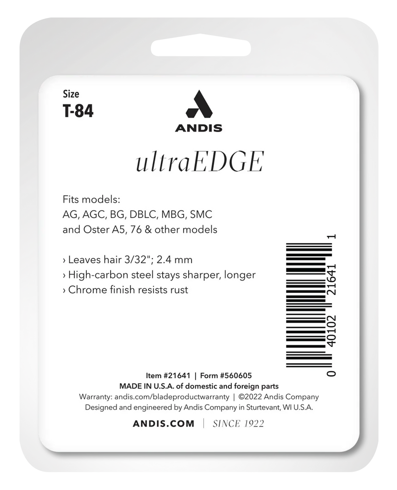 Andis Size T-84 Ultraedge Clipper Blade