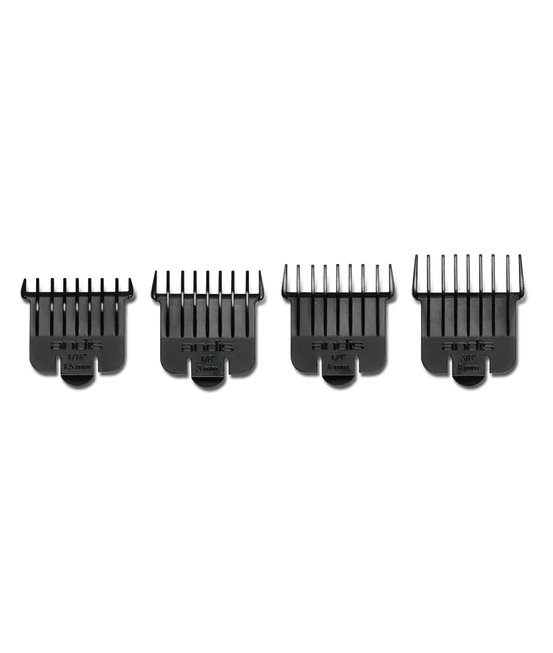Andis Attachment Comb Set 4 Piece