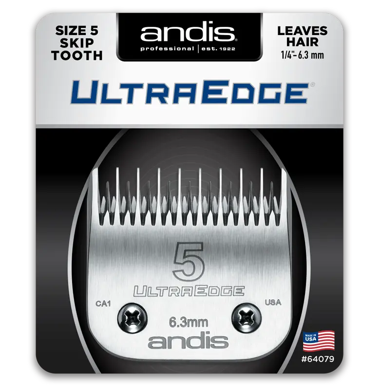 Andis Size 5 Skip Tooth Ultraedge Clipper Blade