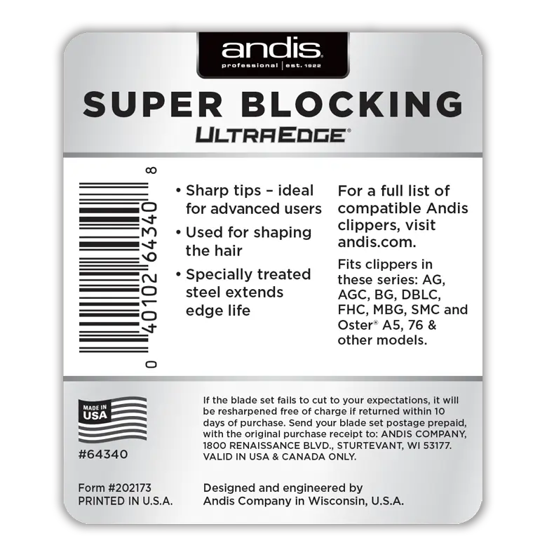 Super Blocking UltraEdge Blade, Part # 64340