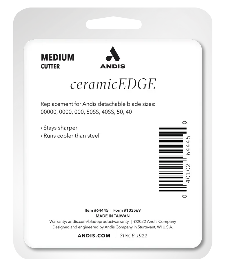 Andis Ceramic Clipper Blade- Medium