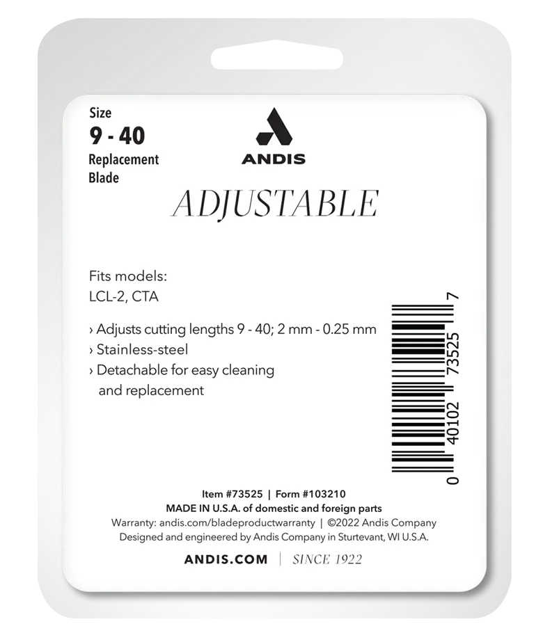 Andis Pulse Li 5 Blade, Size 9-40