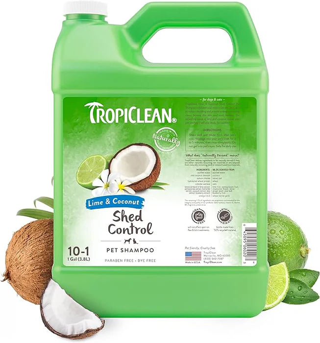 Lime &amp; Coconut Shed Control Shampoo 1 Gal