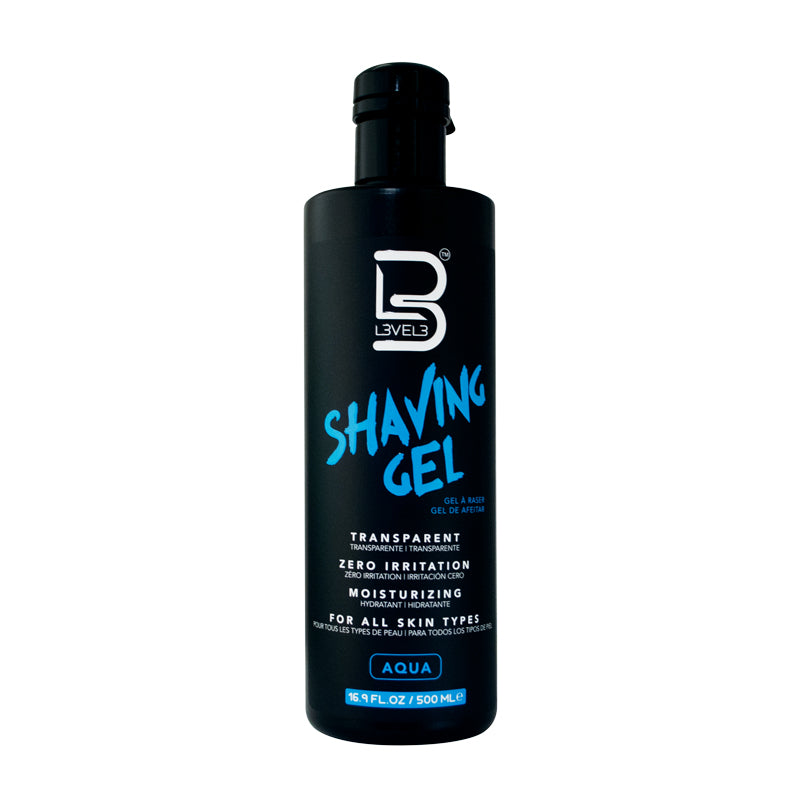L3VEL3 SHAVING GEL AQUA 16.9OZ