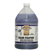 Envirogroom Color Fixation 50:1 color restoring and enhancing shampoo in a gallon container, designed to revitalize hair color.