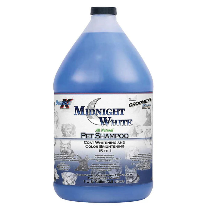 Double K Midnight White Shampoo 1 Gal