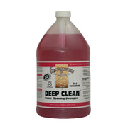 Envirogroom Deep Clean 50:1 Super Degreasing Shampoo gallon, showing the professional shampoo bottle with label and clear liquid inside.