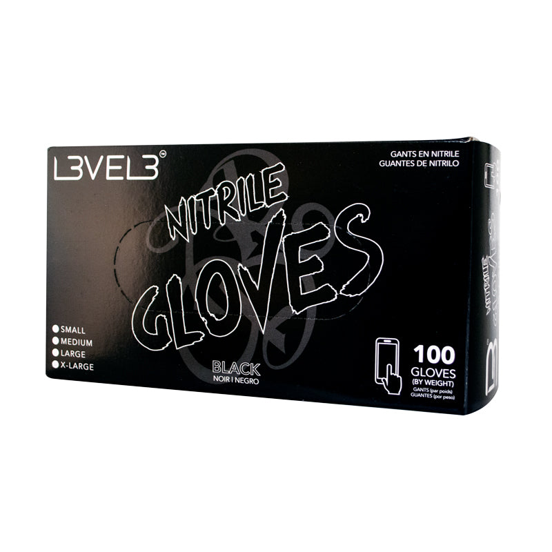 L3VEL 3 NITRILE GLOVES Med