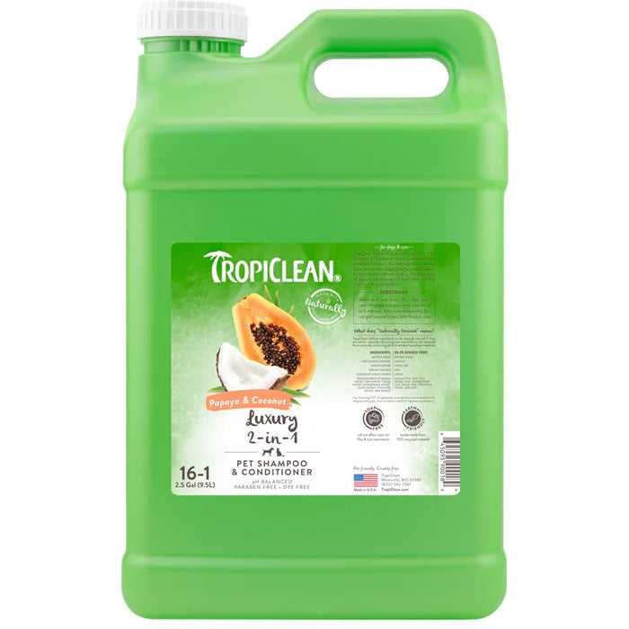 Papaya &amp; Coconut Luxury 2-In-1 Shampoo &amp; Conditioner 2.5Gal