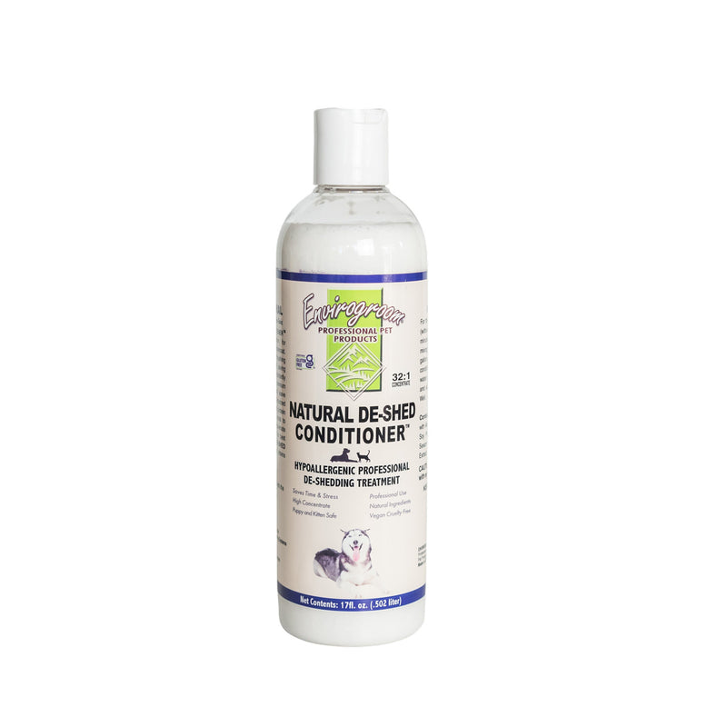 Natural De-Shed Conditioner Hypo Allergenic Professional De-Shedding Treatment 32:1