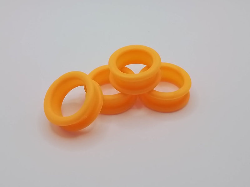 LIght Orange Finger rings (100)