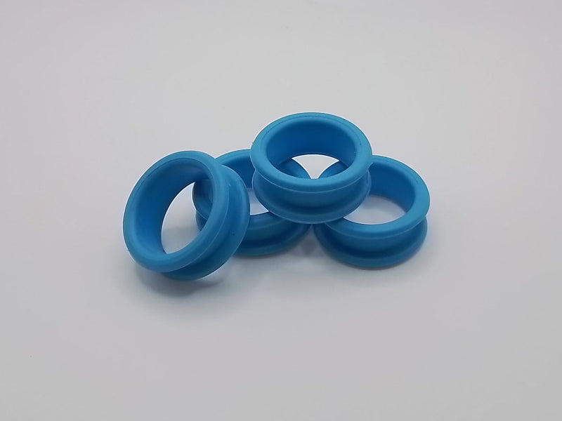 Light Blue Finger Rings (100)