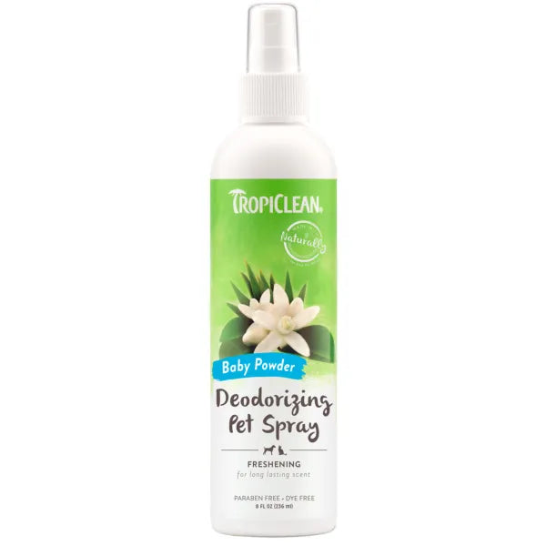 Baby Powder Deodorizing Spray for Pets 8oz